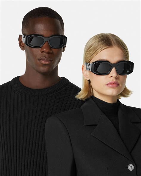 versace biggie sunglasses barney's|Versace biggie sunglasses all black.